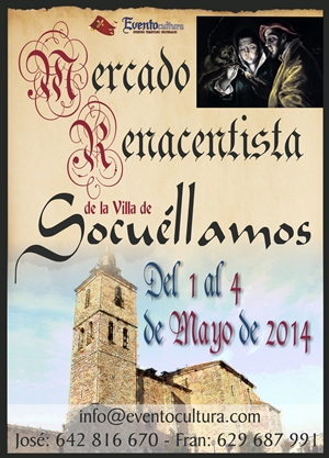 01 al 04 de mayo – Mercado medieval en Socuellamos , Ciudad Real