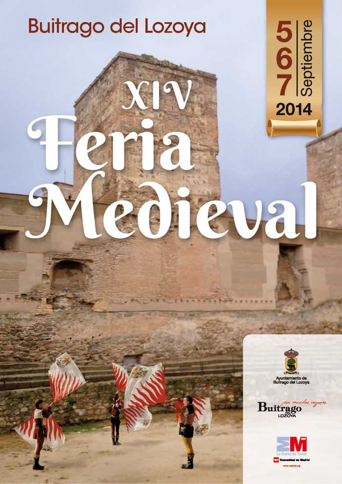 Feria medieval en Buitrago de Lozoya del 04 al 06 de Septiembre del 2015