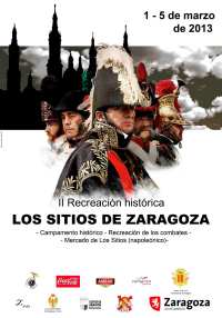 El Mercado de Los Sitios en Macanaz (Zaragoza )como parte de el programa de actos de conmemoración del Bicentenario de la Liberación, sera los dias 05 al 08 de Marzo del 2015