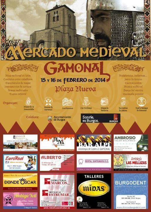 Mercado medieval en el barrio de Gamonal, Burgos 13 al 15 de Febrero del 2015
