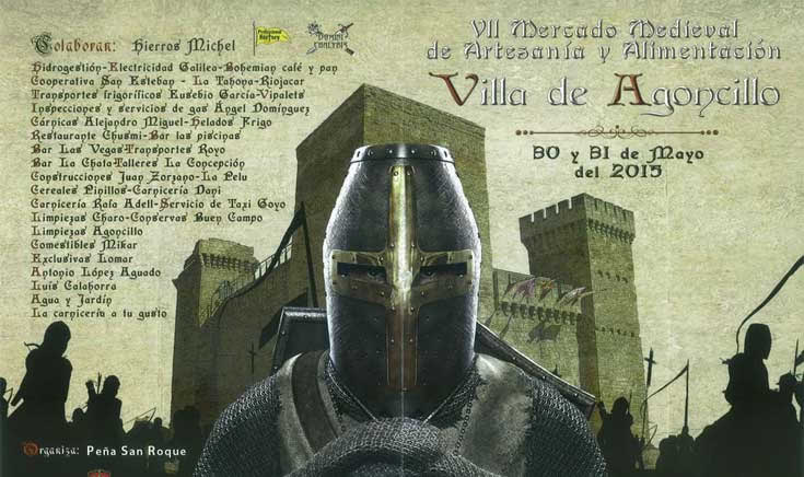 Programacion de la  VII Feria Medieval de Artesanía y Alimentación «Villa de Agoncillo»