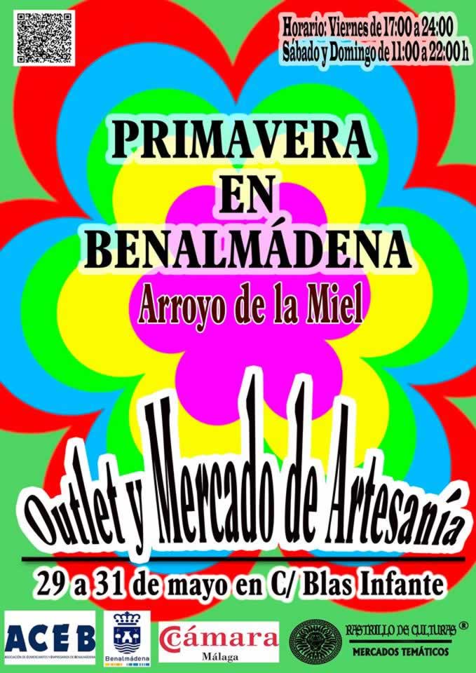 Programacion del mercado de primavera de Benalmadena, Malaga del 29 al 31 de Mayo del 2015