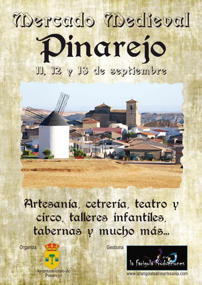Mercado medieval en Pinarejo, Cuenca del 11 al 13 de Septiembre
