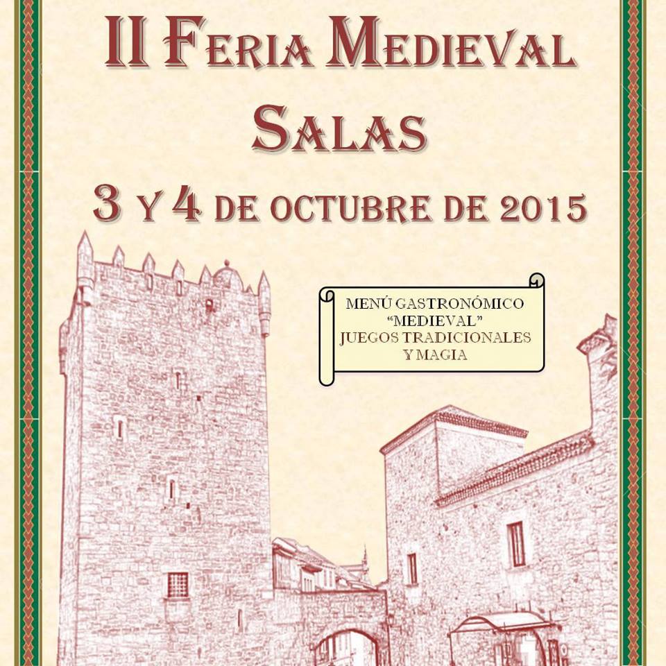 II feria medieval en Salas,  Asturias 03 y 04 de Octubre del 2015