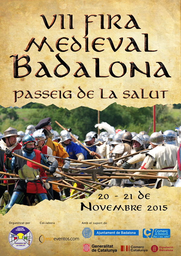 VII Mercado Medieval de Badalona, Barcelona – 20 y 21 de Noviembre del 2015