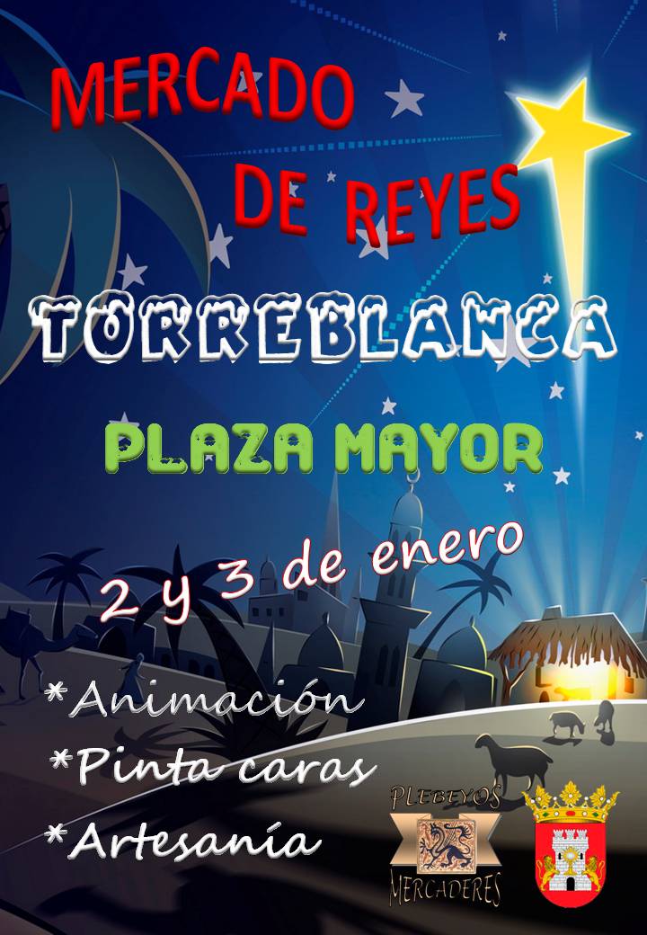 Mercado de Reyes en Torreblanca , Castellon . dias 02 y 03 de Enero del 2016. Organizada por Plebeyos medievales.