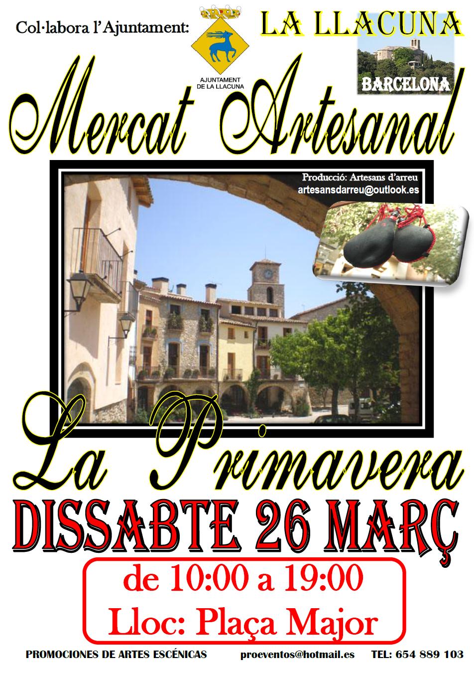 Mercado Artesanal del Pages en La Llacuna -Barcelona- 26 de Marzo 2016 .