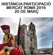 Mercat Romá en Llagostera, Girona 20 de Marzo del 2016 ( Ficha tecnica y solicitud de participacion)