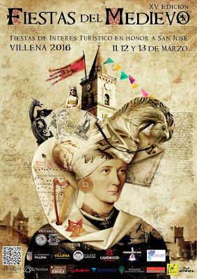 Programa del Mercado medieval de Villena del 11 al 13 de Marzo del 2016 – #Villena #Alicante