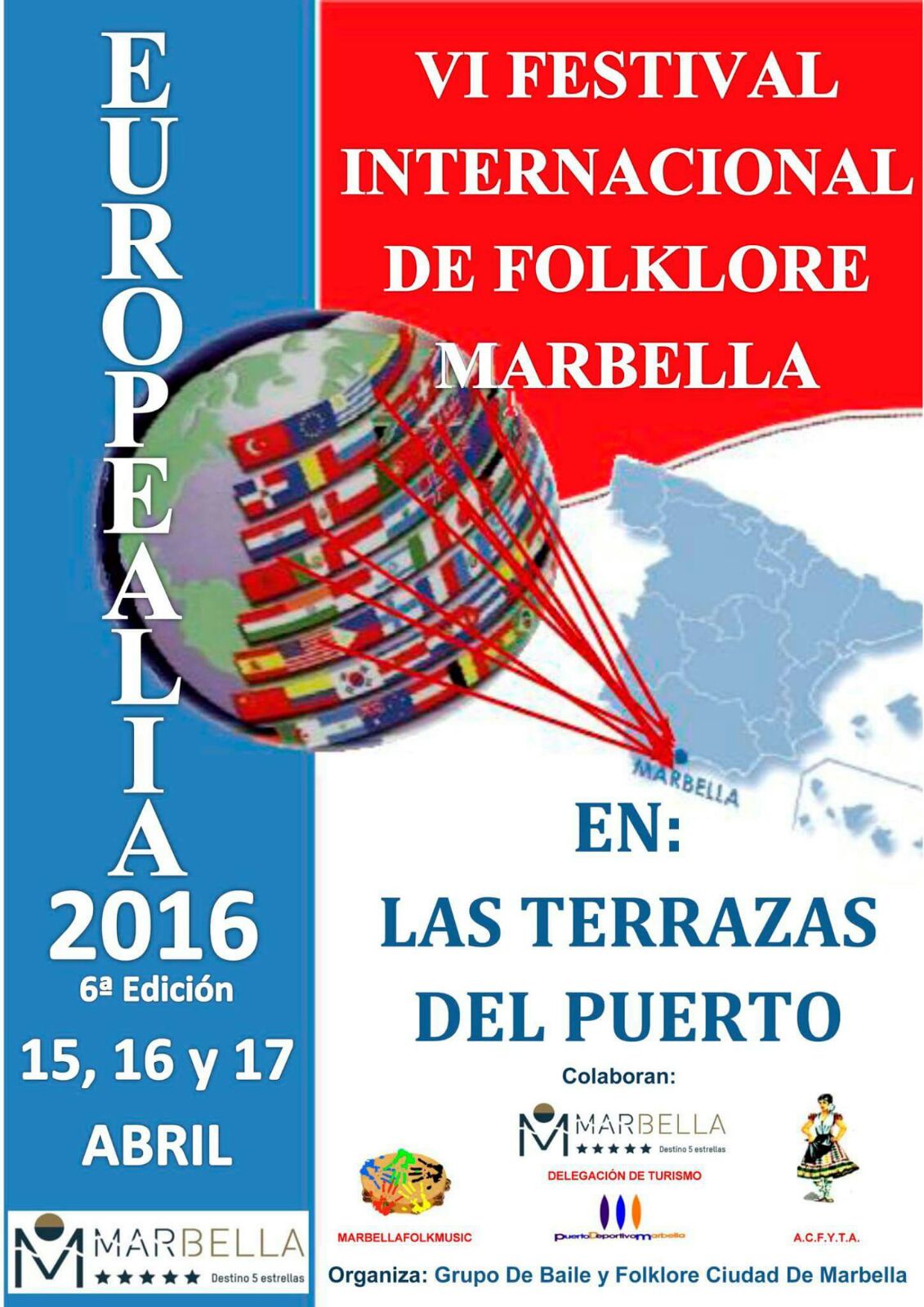 Mercado artesano en el festival de folklore EUROPEALIA del 15 al 17 de Abril del 2016