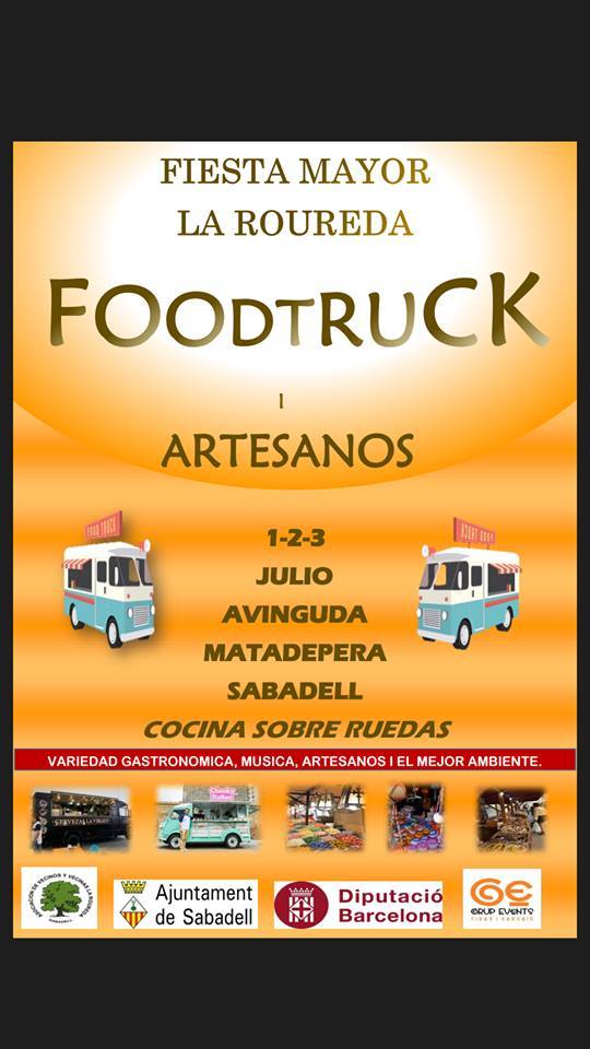 FERIA DE  FOOD TRUCKS Y ARTESANÍA EN LA ROUREDA  (SABADELL)