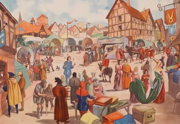 Mercado medieval en la Iruela, Jaen del 14 al 16 de Octubre