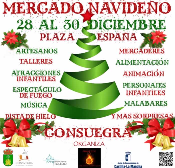 28 al 30 de Diciembre del 2016 – Mercado navideño en Consuegra, Toledo