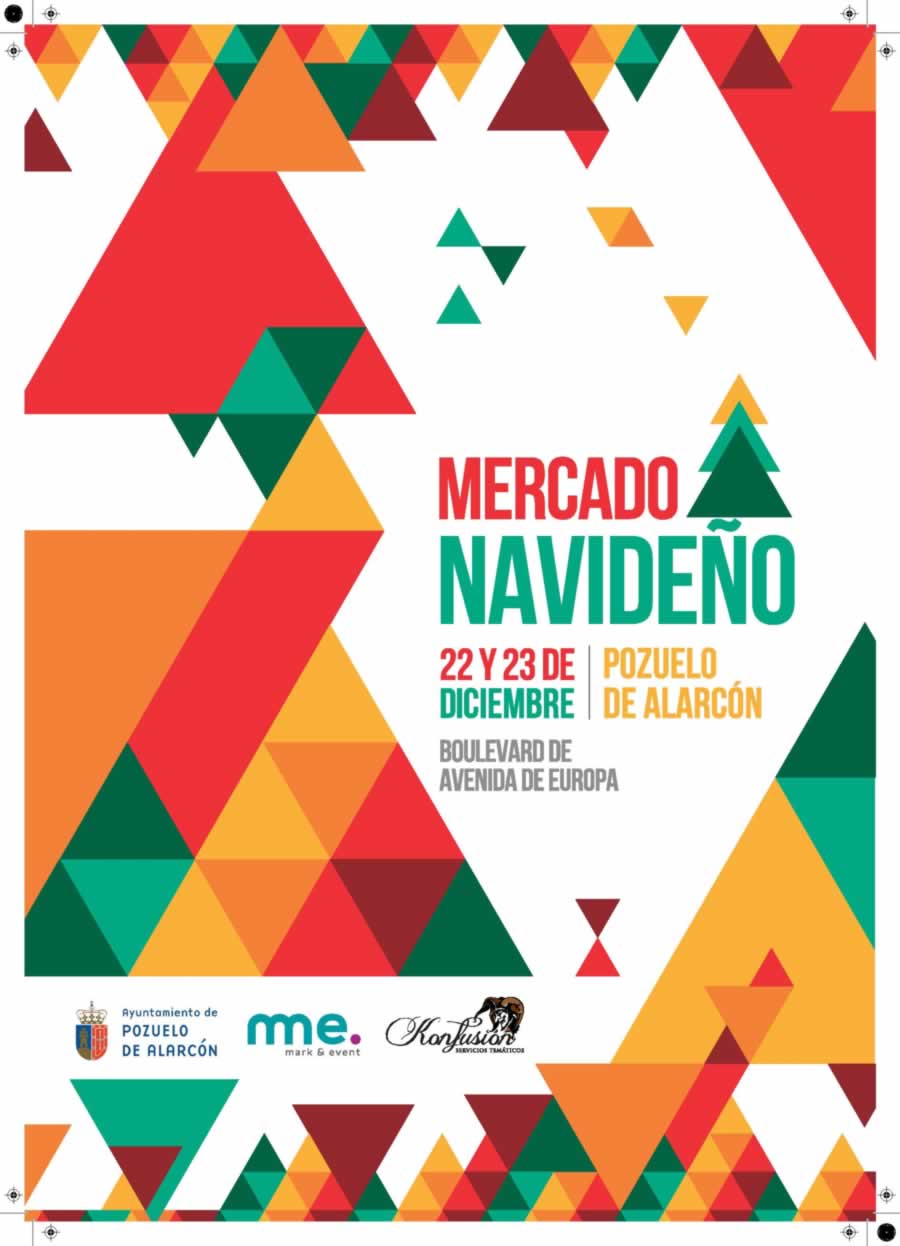 22 y 23 de Diciembre –  Mercado navideño en Pozuelo de Alarcon , Madrid
