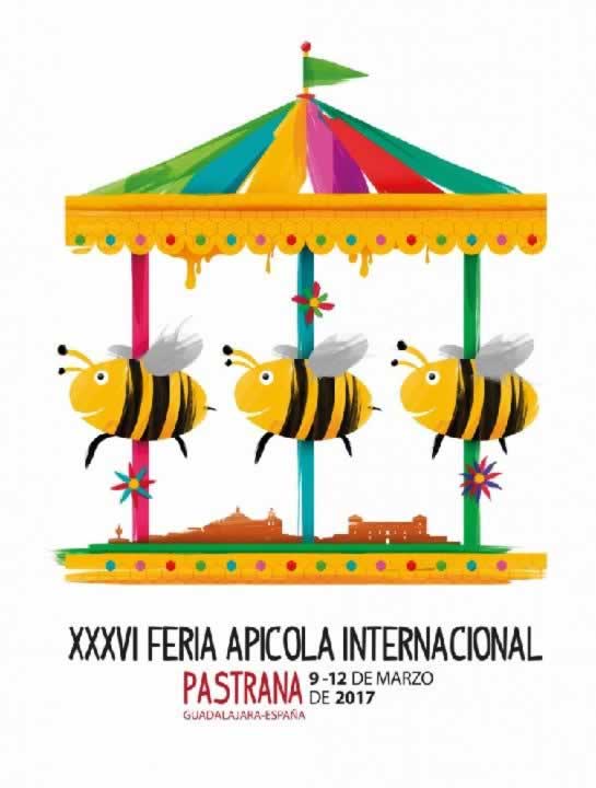 Plano y listado de participantes en XXXVI Feria Apícola Internacional de Pastrana, Guadalajara del 09 al 12 de Marzo del 2017