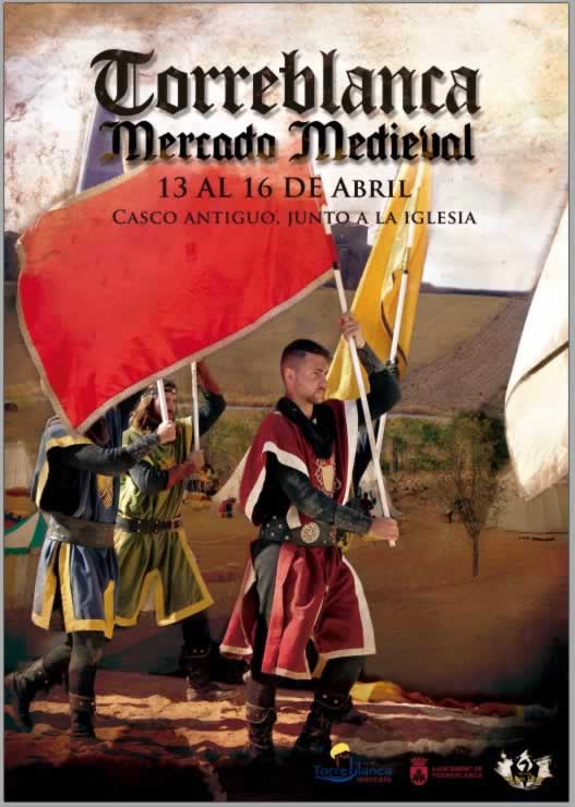 El mercado medieval de Torreblanca, Castellon y que organiza Espectaculos Dragon Negro sera del 13 al 16 de Abril del 2017 en el casco antiguo