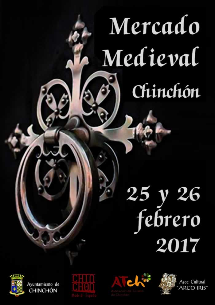 Mercado medieval en Chinchon, Madrid 25 y 26 de Febrero del 2017