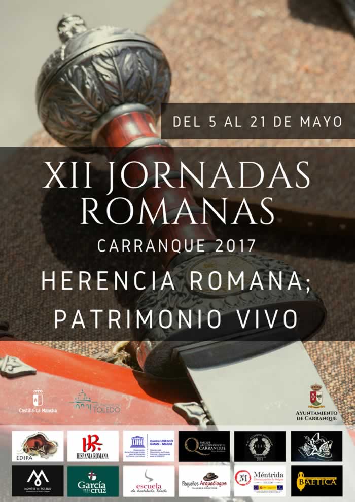 Mercado romano en Carranque, Toledo 19 al 21 de Mayo del 2017