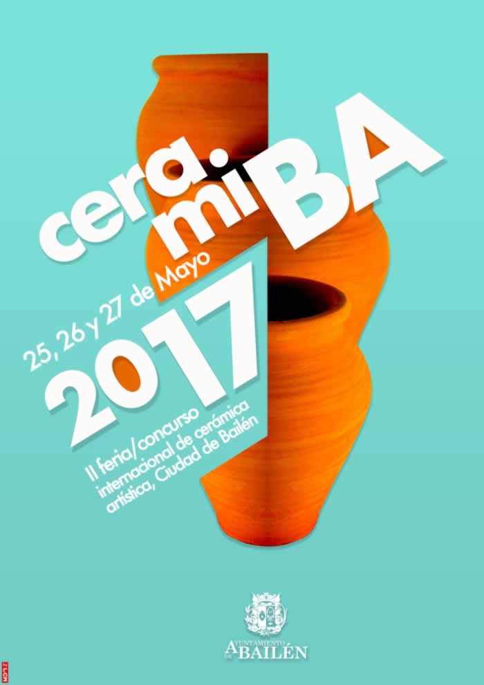 Bailén celebrará la II Feria Concurso Internacional de Cerámica Artística CERAMIBA 2017 del 25 al 27 de mayo