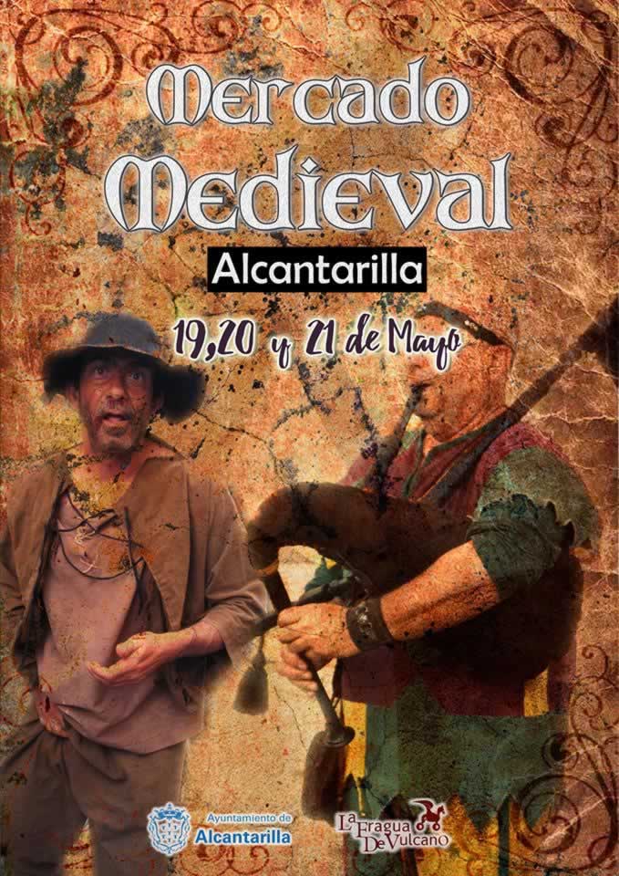 MERCADO MEDIEVAL en Alcantarilla,Murcia del 19 al 21 de Mayo del 2017