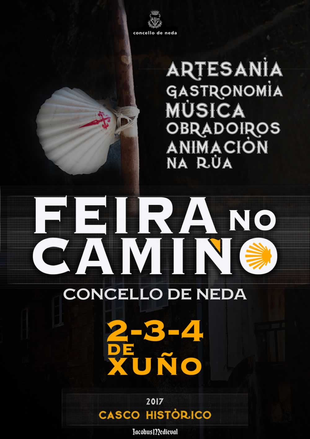 FEIRA NO CAMIÑO en Neda , La Coruña del 02 al 04 de Junio  del 2017