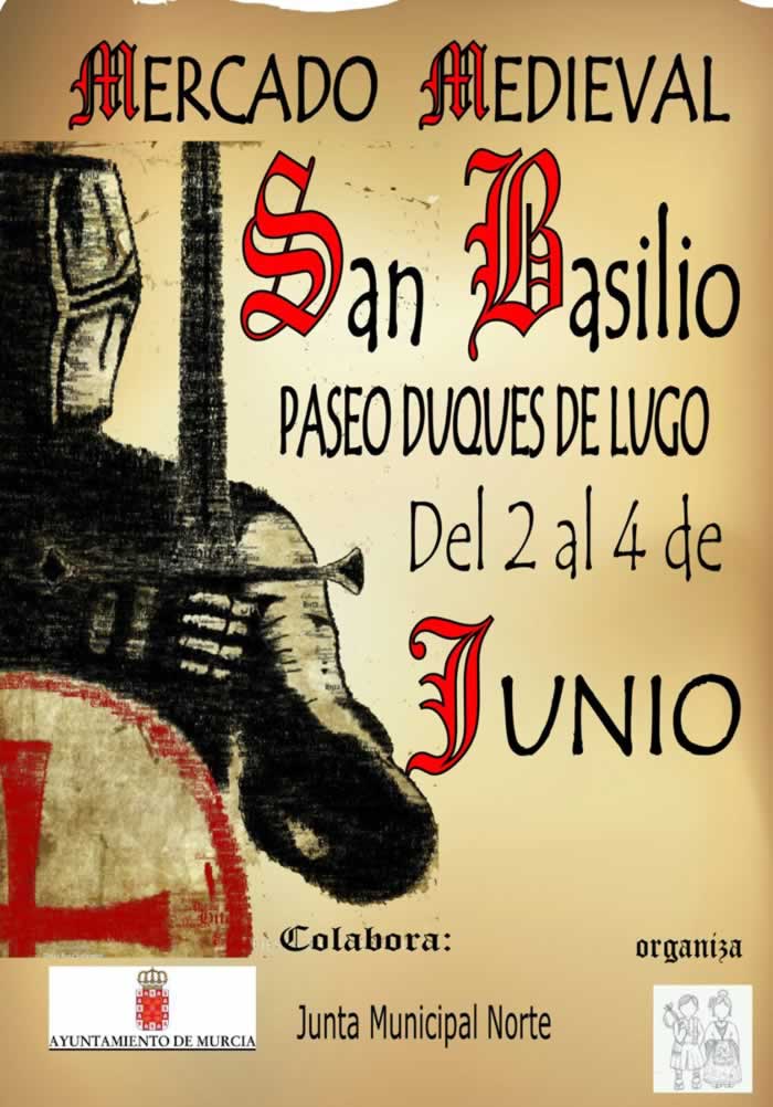 Mercadillo Medieval Fiestas de San Basilio – El Ranero del 02 al 04 de Junio del 2017