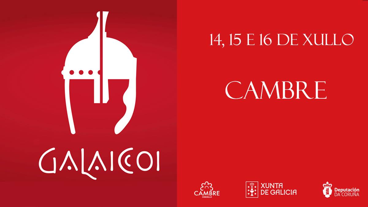 MERCADO CASTREXO-ROMANO en Cambre, La Coruña del 14 al 16 de Julio del 2017