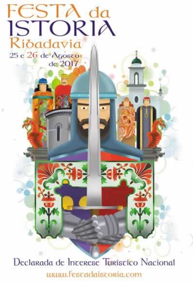 XXIX FESTA DA ISTORIA en Ribadavia, Orense  – 25 y 26 de Agosto del 2017 –