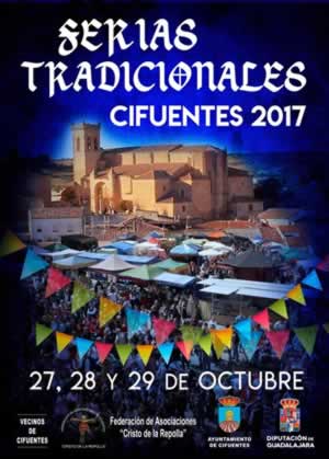 FERIA DE LAS TRADICIONES en Cifuentes, Guadalajara del 27 al 29 de Octubre del 2017