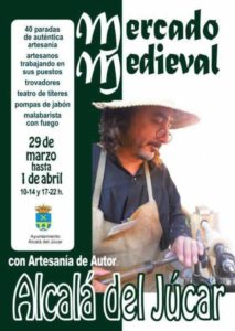 Cartel Mercado Medieval con Artesanía de Autor®