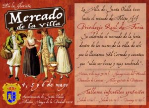 Bases y programacion del MERCADO MEDIEVAL en Santa Olalla, Toledo del 04 al 06 de Mayo del 2018