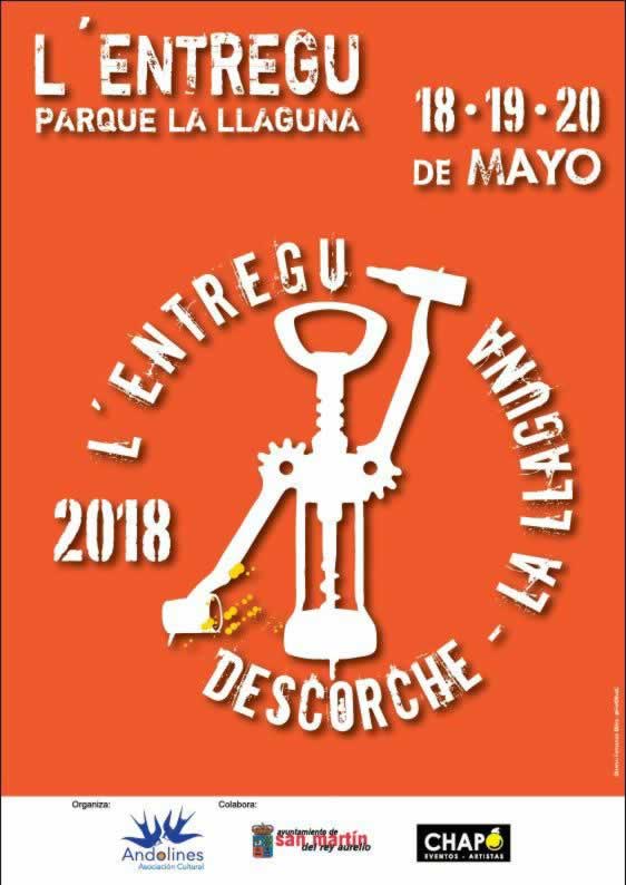 Programacion de actividades del MERCADÍN DEL DESCORCHE en El Entrego, Asturias – 19 y 20 de Mayo del 2018