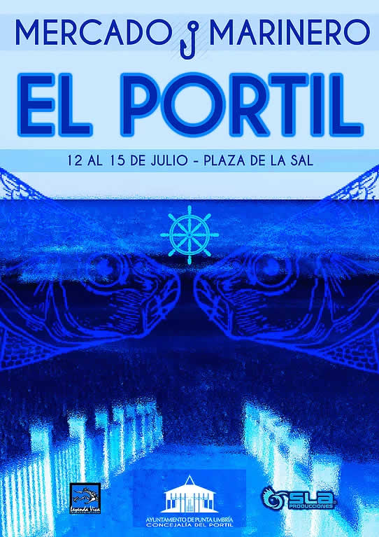 MERCADO MARINERO en El Portil, Huelva del 12 al 15 de Julio del 2018