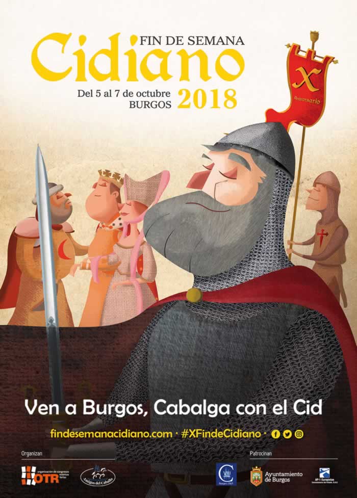Mercado Cidiano en Burgos del 05 al 07 de Octubre del 2018