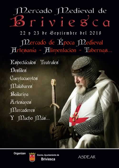 MERCADO MEDIEVAL en Briviesca, Burgos – 22 y 23 de Septiembre del 2018