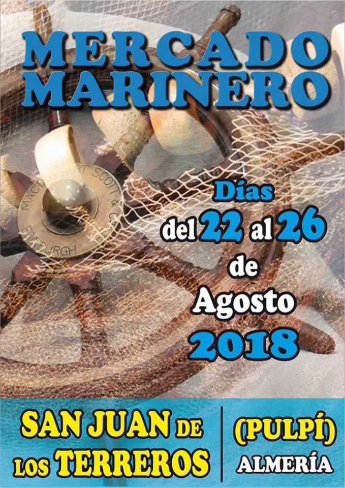 MERCADO DE VERANO en San Juan de los Terreros, Almeria del 22 al 26 de Agosto del 2018