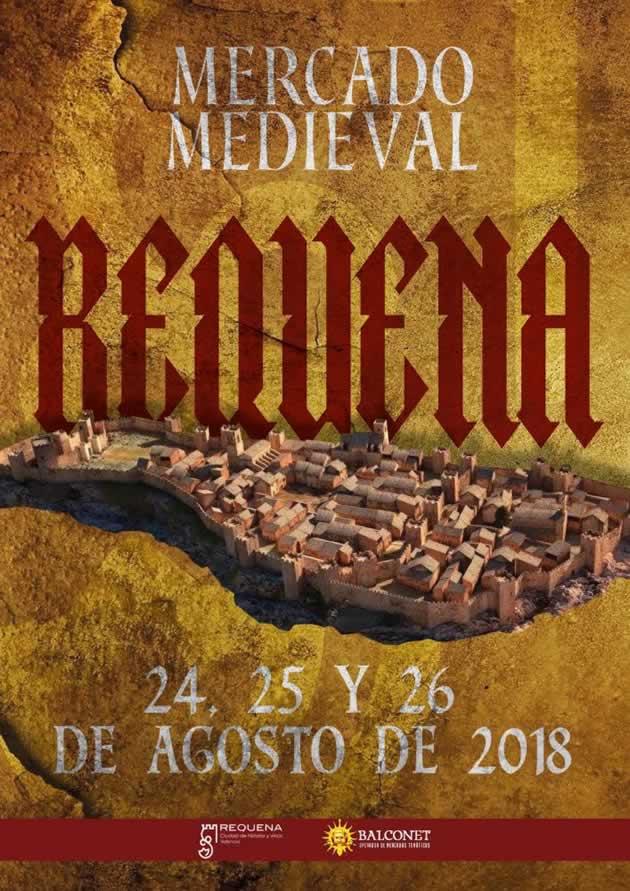 Requena medieval en Requena, Valencia del 24 al 26 de Agosto del 2018