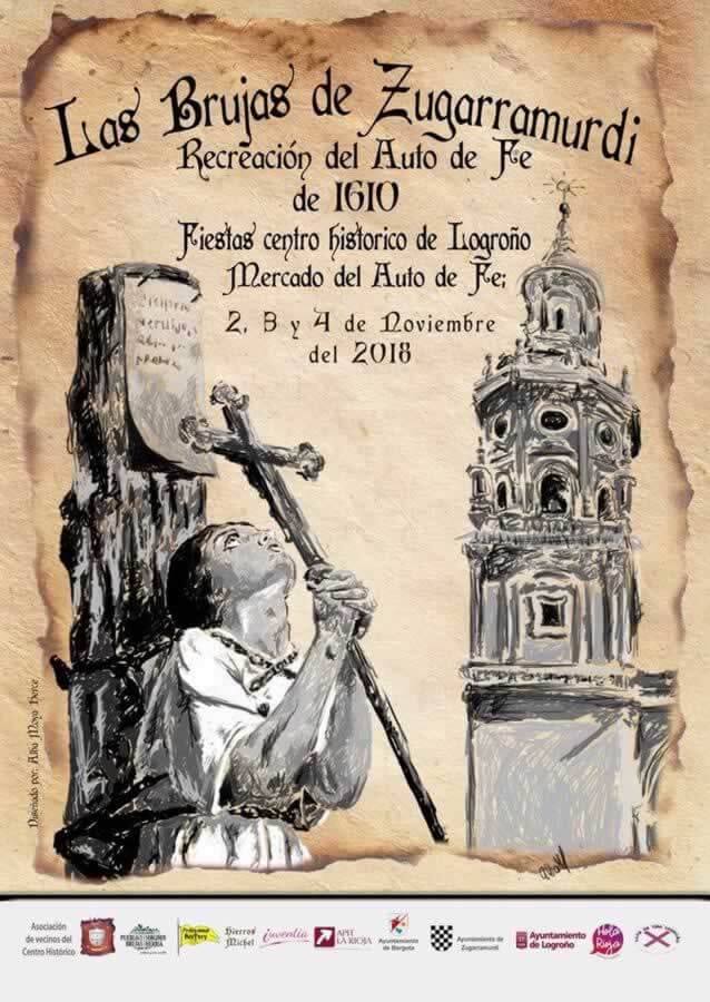 MERCADO TEMATICO  LAS BRUJAS DE ZUGARRAMURDI en Logroño, La Rioja del 02 al 04 de Noviembre del 2018