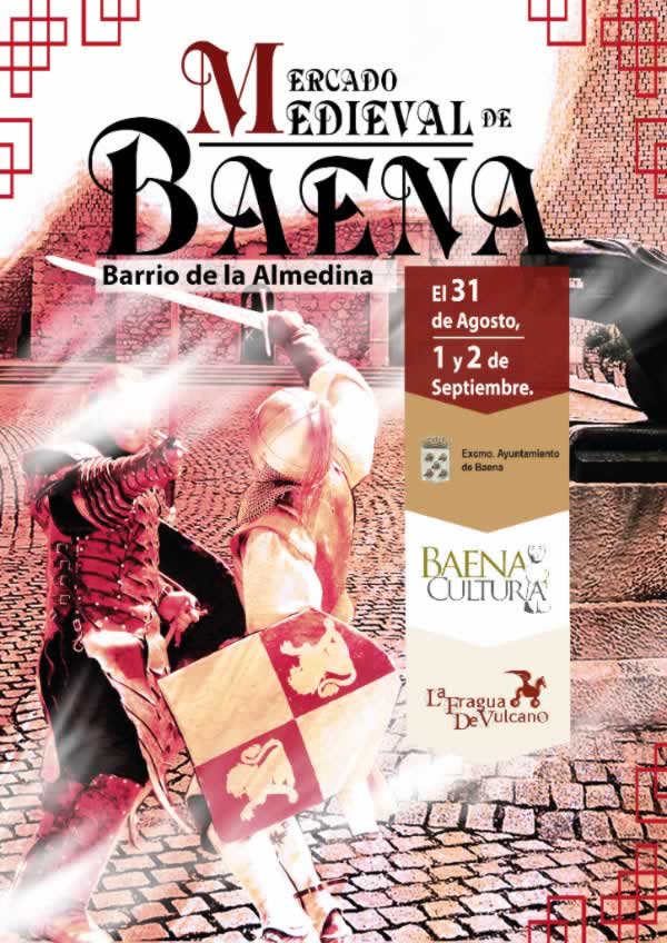 Mercado medieval Baena , Cordoba del 31 de Agosto al 02 de Septiembre del 2018