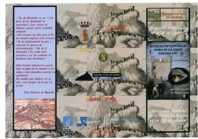 Abierta la convocatoria para la Recreación Histórica Toma de la Villa Zahara de la Sierra 1483 del 19 al 21 de Octubre del 2018