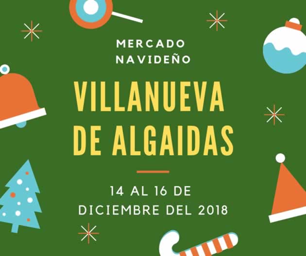 Mercado navideño en Villanueva de Algaidas, Malaga del 14 al 16 de Diciembre del 2018