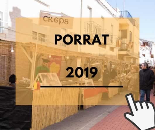 Porrat en Potries, Valencia del 01 al 03 de Febrero del 2019