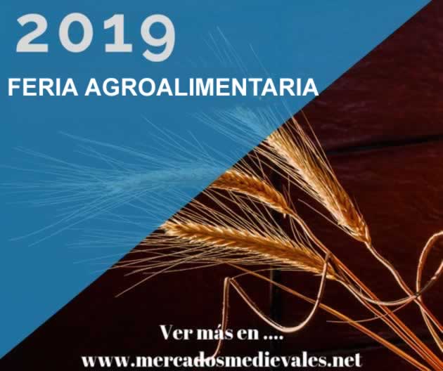 FERIA AGROALIMENTARIA Y MAQUINARIA AGRÍCOLA Y AUTOMOCIÓN Y II GANADO  en Muñana, Avila – 21 y 22 de Septiembre del 2019