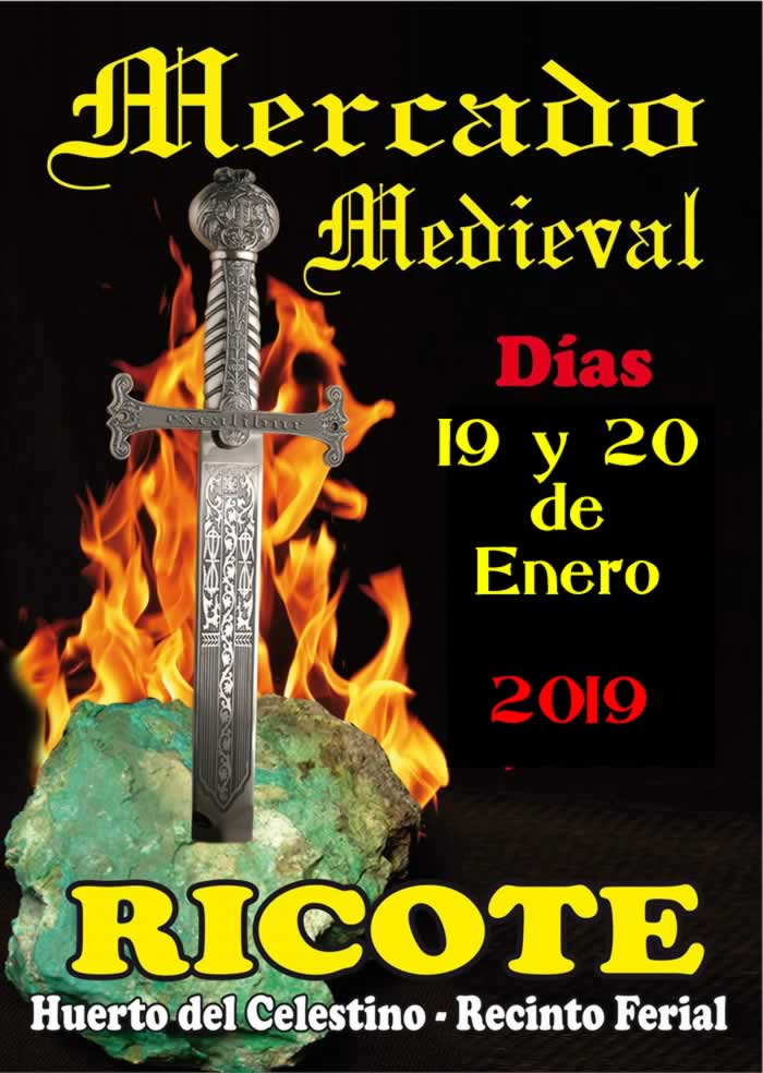 Mercado medieval en Ricote, Murcia – 19 y 20 de Enero del 2019