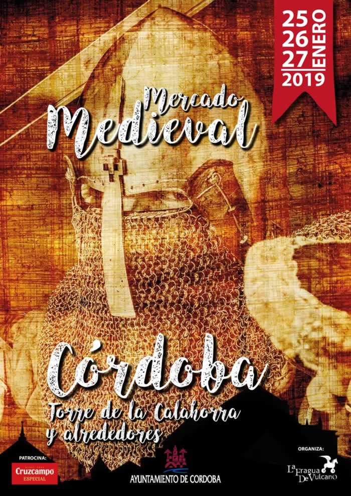 Cartel del Mercado medieval de Cordoba 2019