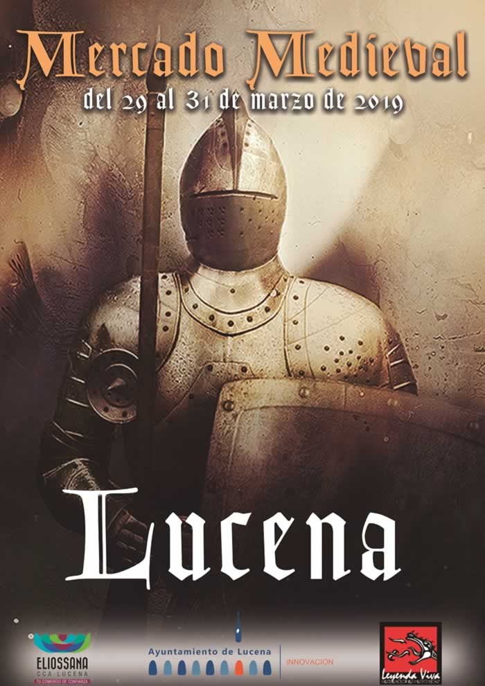 Mercado medieval en Lucena , Cordoba del 29 al 31 de Marzo del 2019
