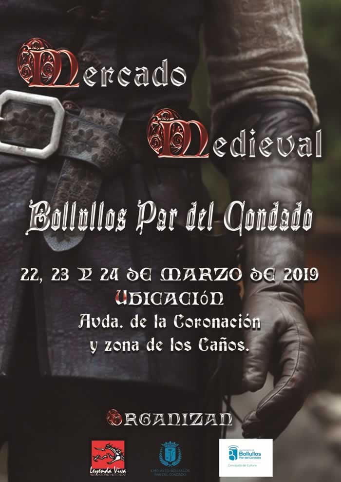 Mercado medieval en Bollullos Par del Condado, Huelva del 22 al 24 de Marzo del 2019