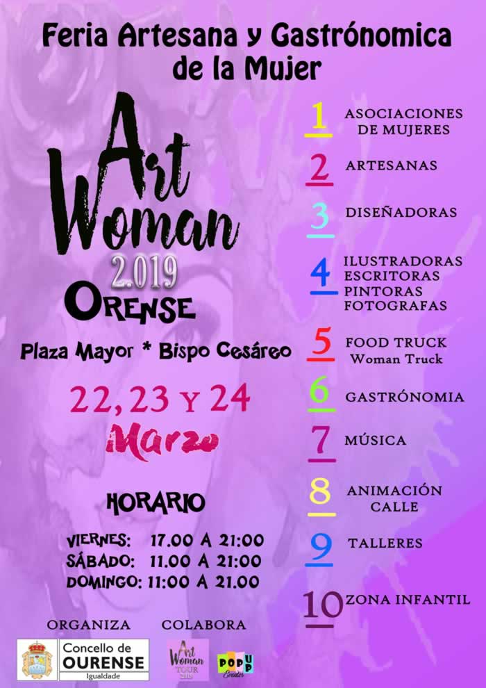 [22 al 24 de Marzo] Feria gastronomica y artesania de la mujer en Orense