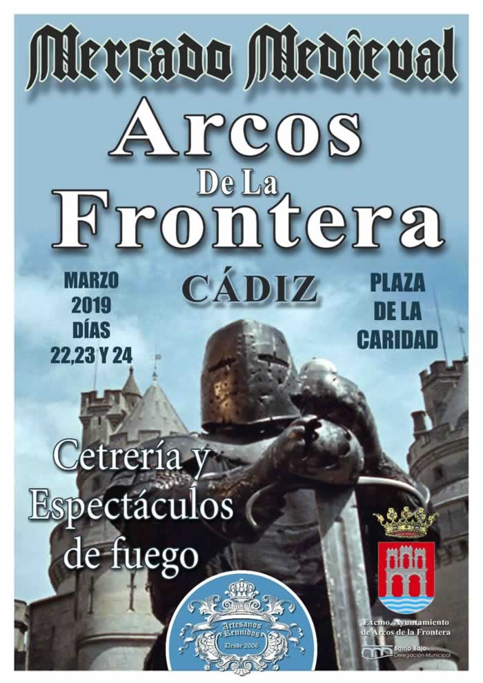 [22 al 24 de Marzo] Mercado medieval en Arcos de la Frontera, Cadiz