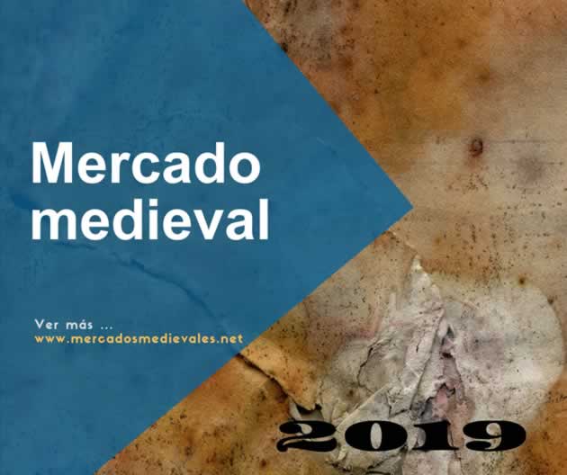 VI mercado medieval en Zuera, Zaragoza del 27 al 28 de Abril del 2019